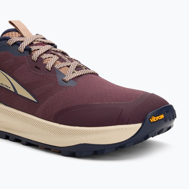 Altra Lone Peak 9+ women's running shoes maroon 7