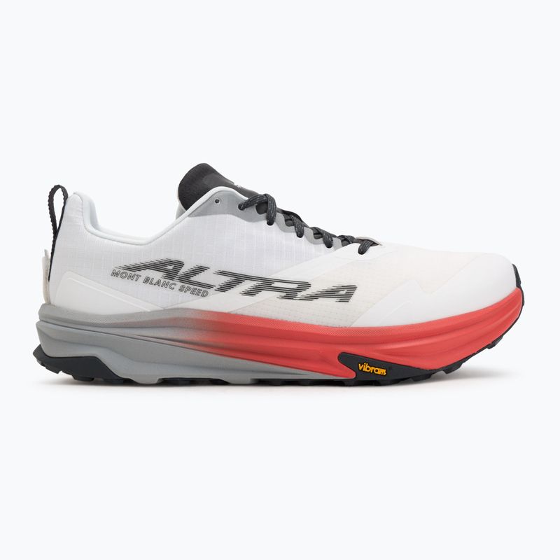 Men's Altra Mont Blanc Speed white/coral running shoes 2
