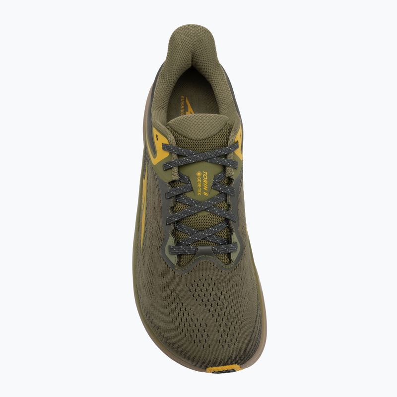 Men's Altra Torin 8 GTX dusty olive running shoe 5