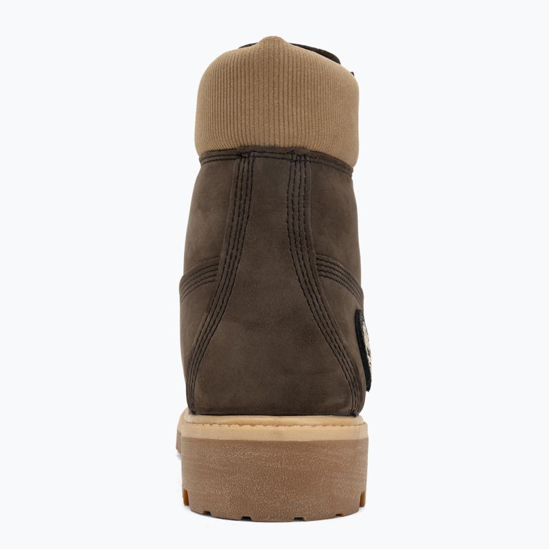 Men's shoes Timberland Premium 6 Inch Lace Up Waterproof dark brown nubuck/olive 6