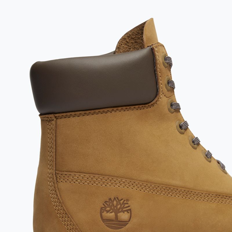 Men's shoes Timberland Premium 6 Inch Lace Up Waterproof olive nubuck/dark brown 13