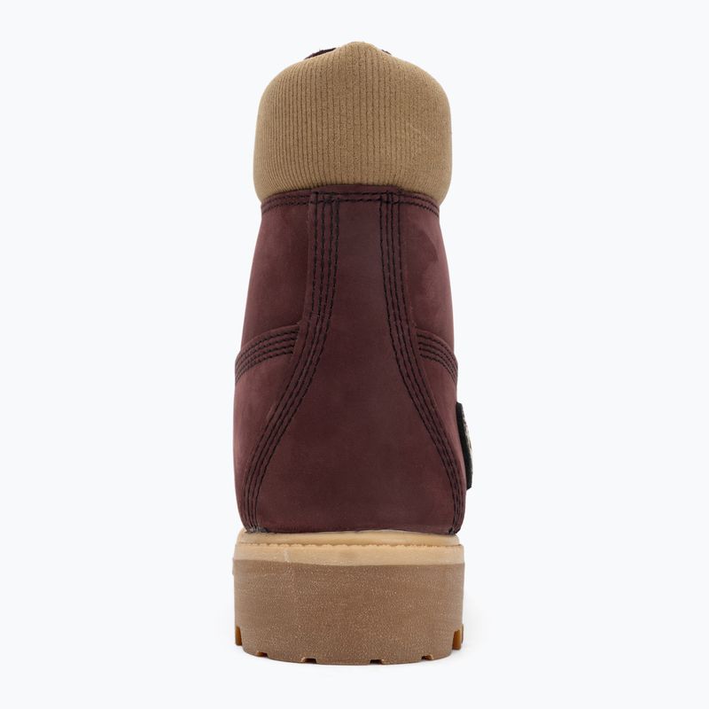 Men's shoes Timberland Premium 6 Inch Lace Up Waterproof burgundy olive 6