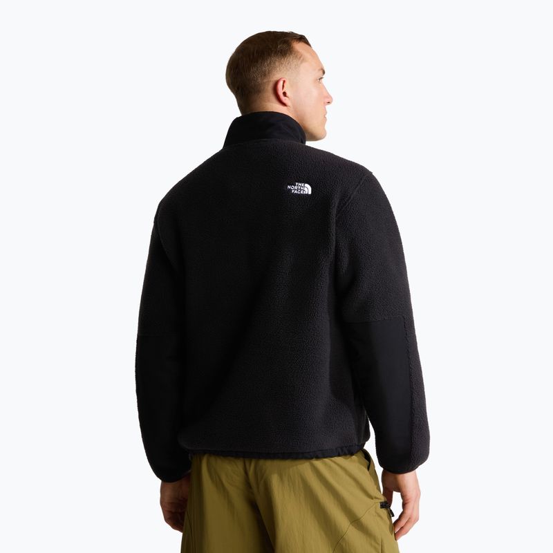 Men's fleece sweatshirt The North Face Yumiori Off Peak 1/2 Zip tnf black 3