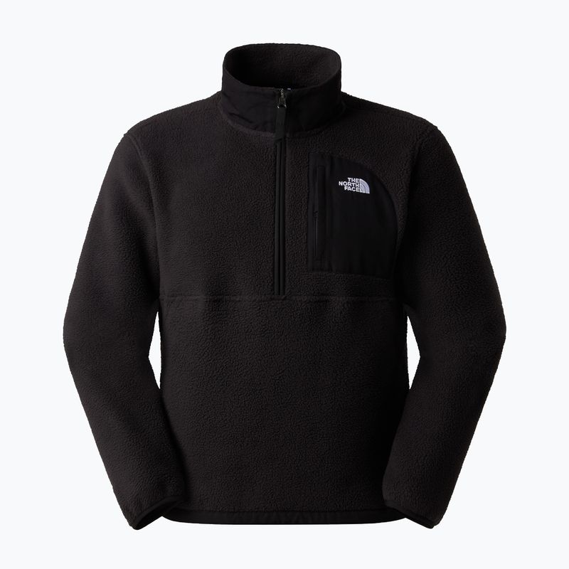 Men's fleece sweatshirt The North Face Yumiori Off Peak 1/2 Zip tnf black 4