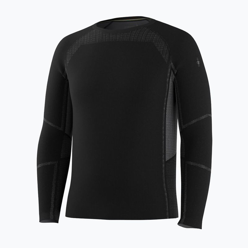 Men's thermal sweatshirt Smartwool Intraknit All-Season Merino Base Layer black 4