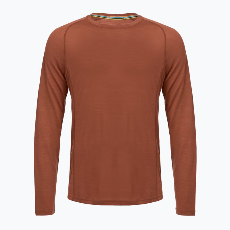 Men's thermal active sweatshirt Smartwool Merino Sport 120 burnt sienna