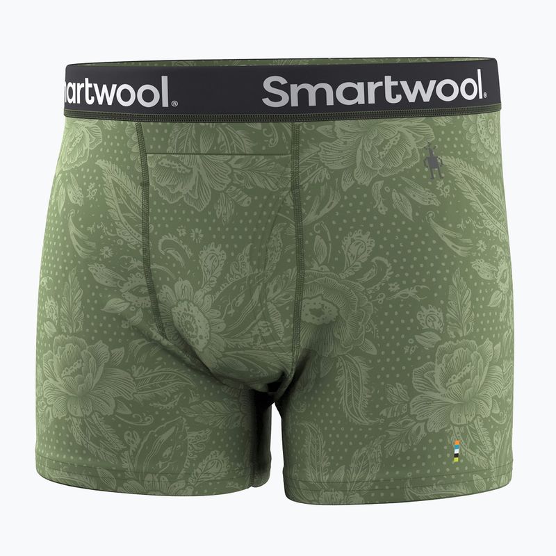 Men's thermal boxer briefs Smartwool Merino Print Boxer Brief Boxed frn rstc flrl 5