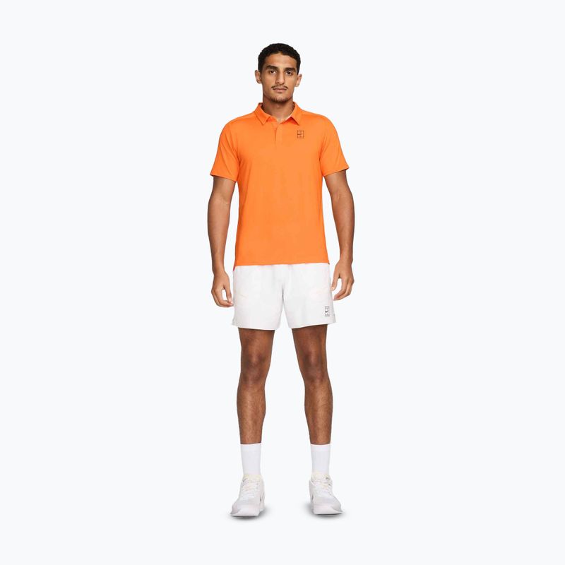 Men's tennis shorts Nike Court Dri-Fit Advantage 6" white/black 2