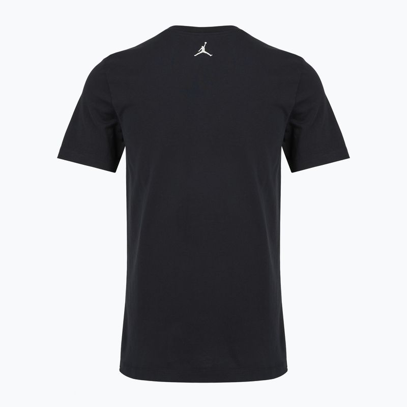 Men's T-shirt Nike Jordan Flight MVP black/sail/sail 8