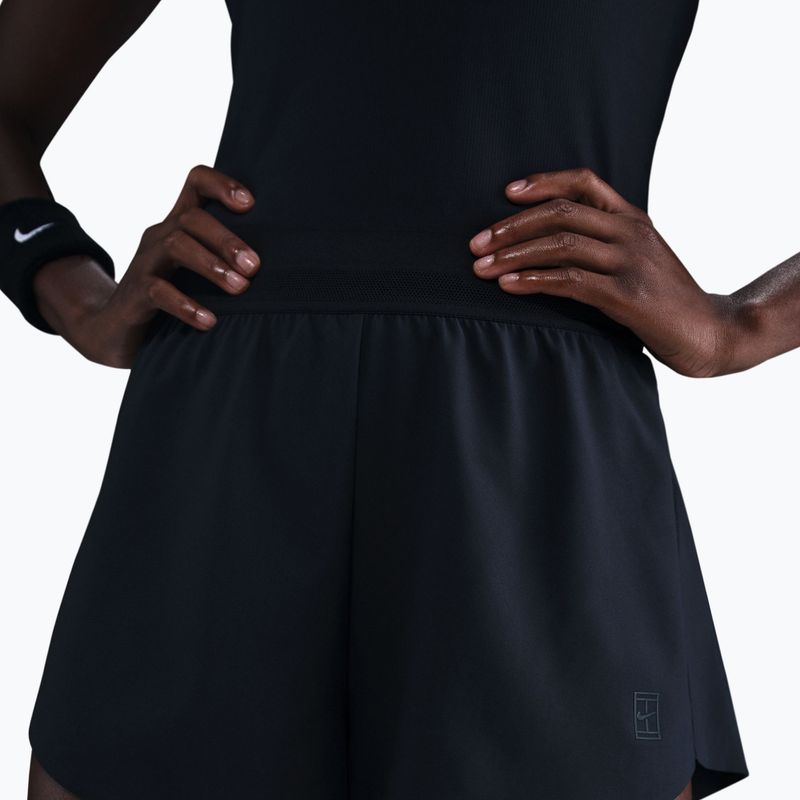 Women's tennis shorts Nike Court Dri-Fit Ace Advantage black/black 4
