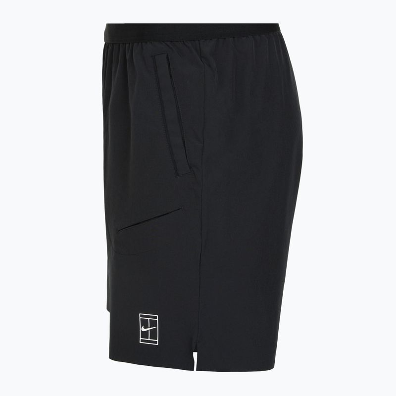 Men's tennis shorts Nike Court Dri-Fit Advantage 8" black/white 10