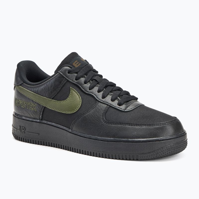 Men's Nike Air Force 1 Low Gore-Tex black/cargo khaki shoes