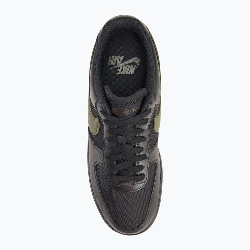 Men's Nike Air Force 1 Low Gore-Tex black/cargo khaki shoes 5