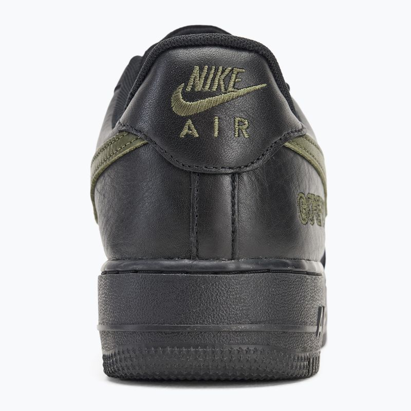 Men's Nike Air Force 1 Low Gore-Tex black/cargo khaki shoes 6