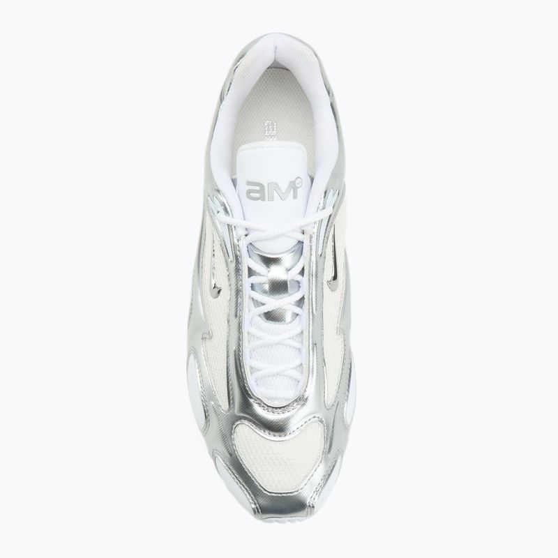 Women's shoes Nike Air Max Muse white/pue platinum/metallic silver 5