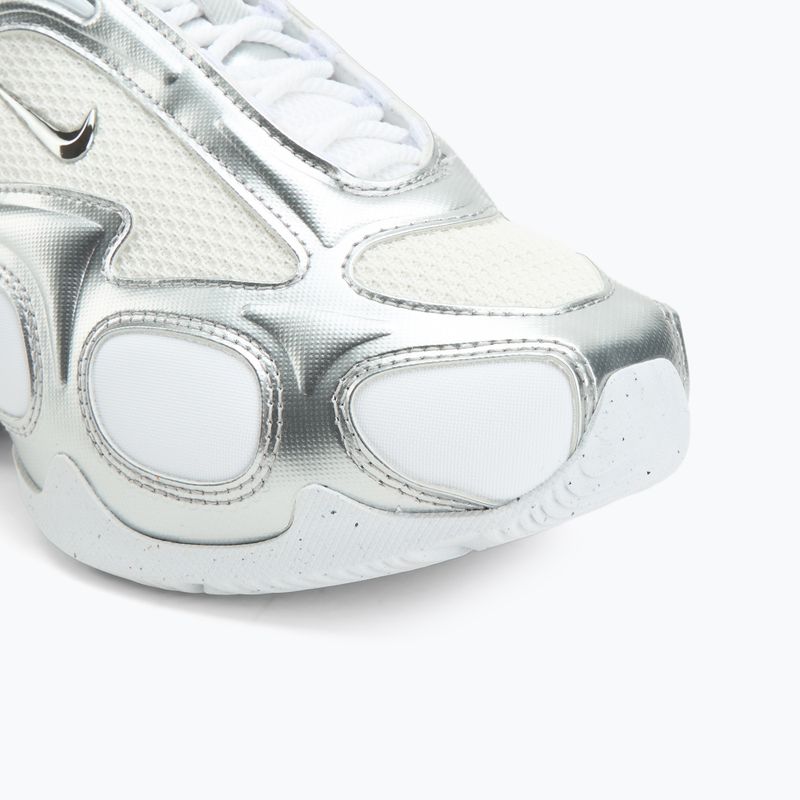 Women's shoes Nike Air Max Muse white/pue platinum/metallic silver 7
