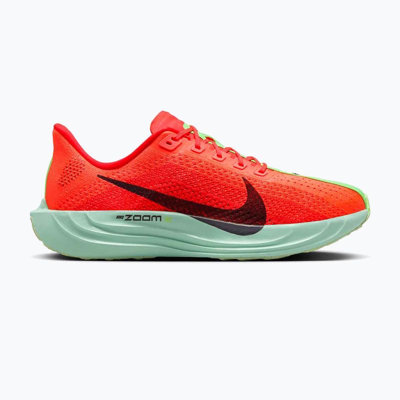 Nike Pegasus Plus men's running shoes bright crimson / cave purple / lime blast