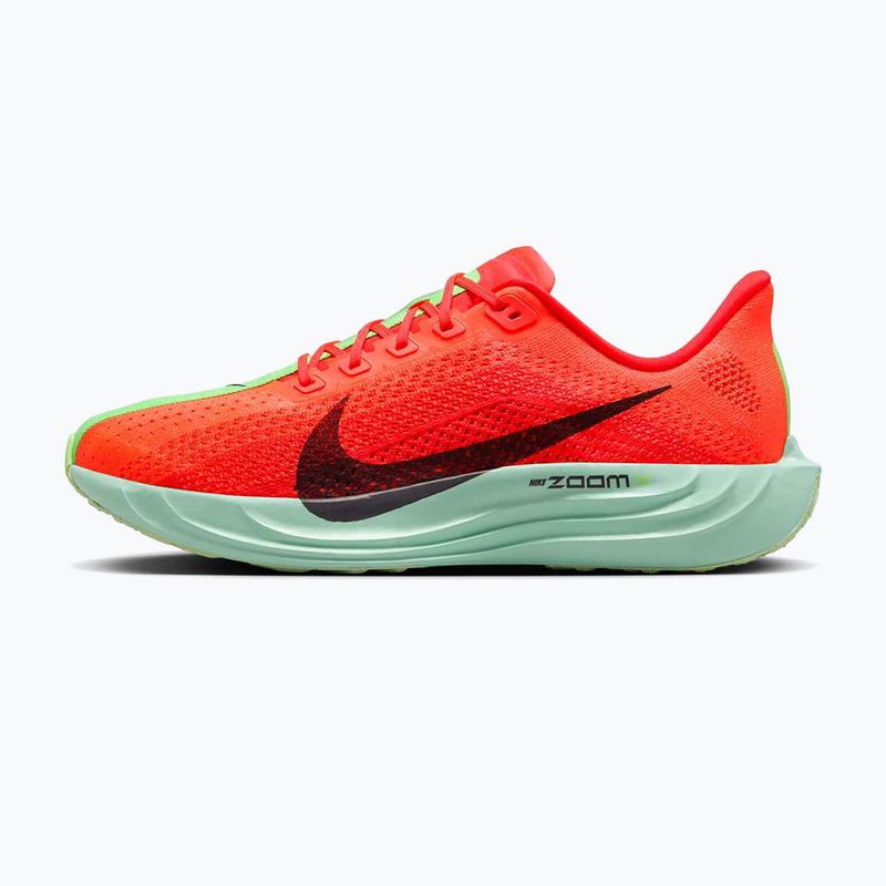 Nike Pegasus Plus men's running shoes bright crimson / cave purple / lime blast 2
