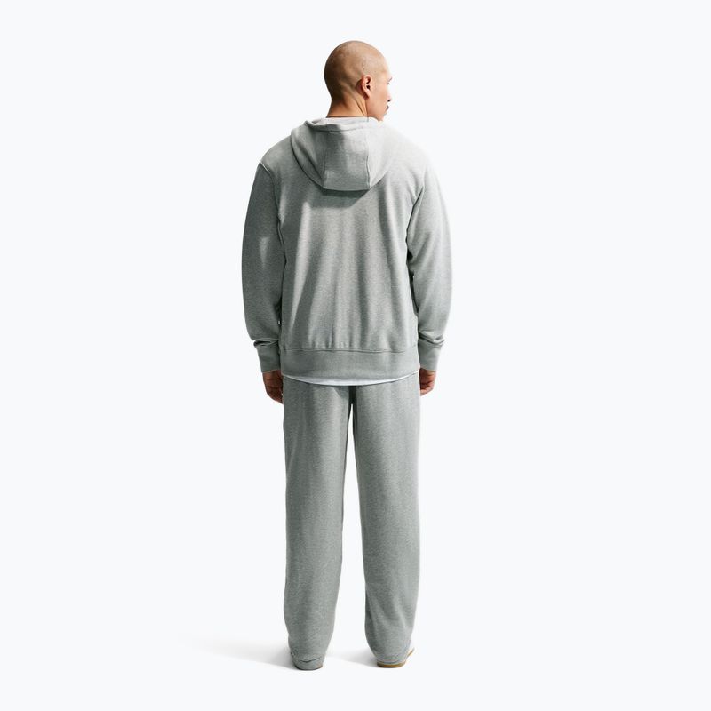 Men's trousers Nike Club dark grey heather/light smoke grey/white 3
