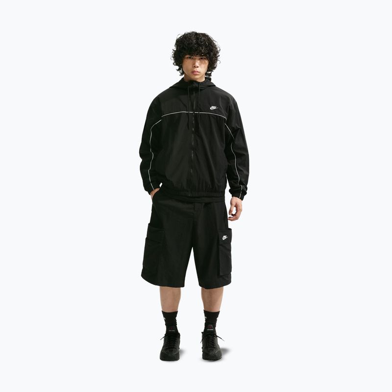 Men's jacket Nike Club Black/White/White 2