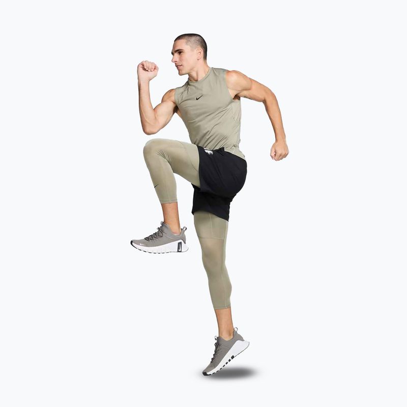 Men's training top Nike Pro Dri-Fit Sleeveless Top light army/black 2