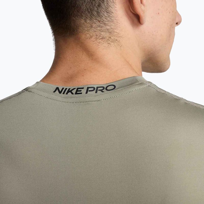 Men's training t-shirt Nike Pro Dri-Fit Sleeveless Top light army/black 5