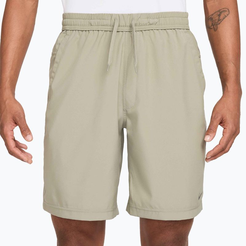 Men's running shorts Nike Form Dri-Fit Unlined 9" light army/black 3