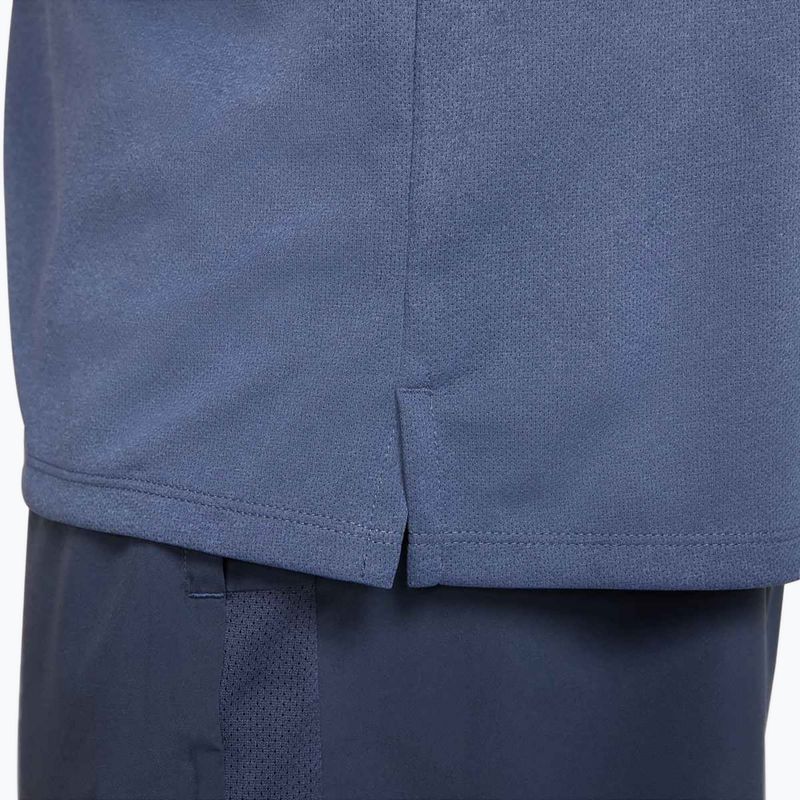Men's Nike Miler Dri-Fit UV diffused blue running longsleeve 5