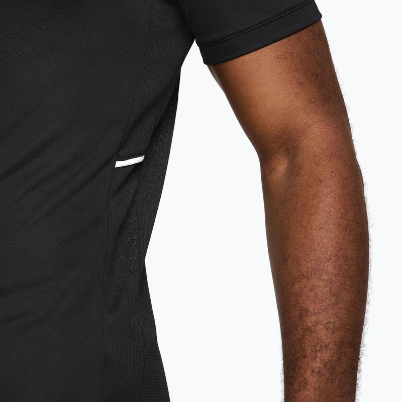 Men's football T-shirt Nike Academy Dri-Fit black/black/white/white 5