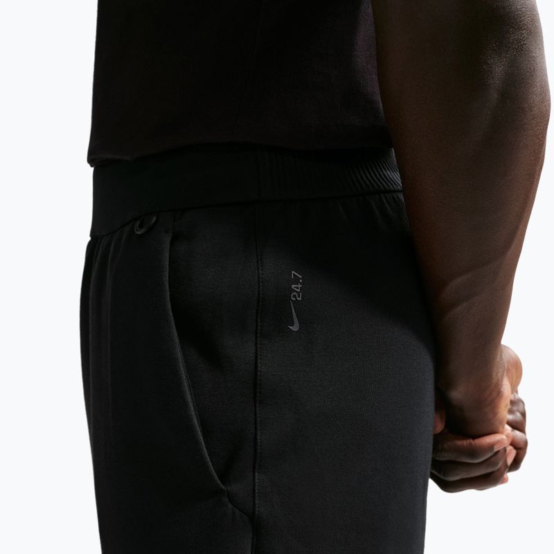 Men's trousers Nike 24.7 ImpossiblySoft black/dark smoke grey 6