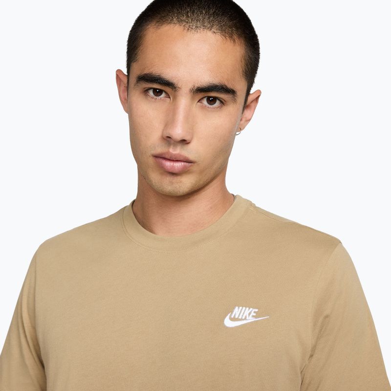 Men's T-shirt Nike Sportswear Club parachute beige 4
