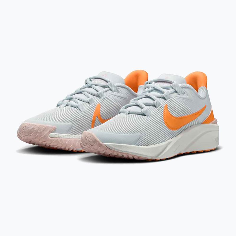 Children's running shoes Nike Star Runner 4 pure platinum/echo pink/peach cream 11