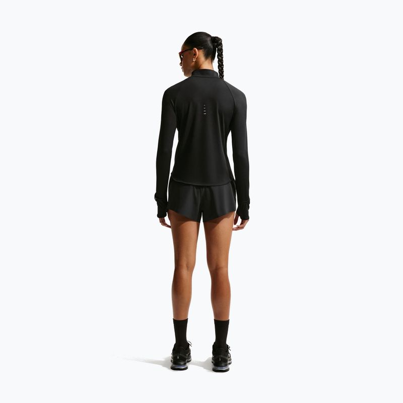 Women's running sweatshirt Nike Swift Dri-FIT UV 1/4-Zip black 3