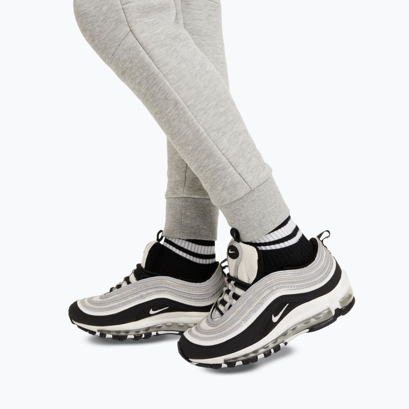 Children's trousers Nike Sportswear Tech Fleece dark grey heather/black/black 6