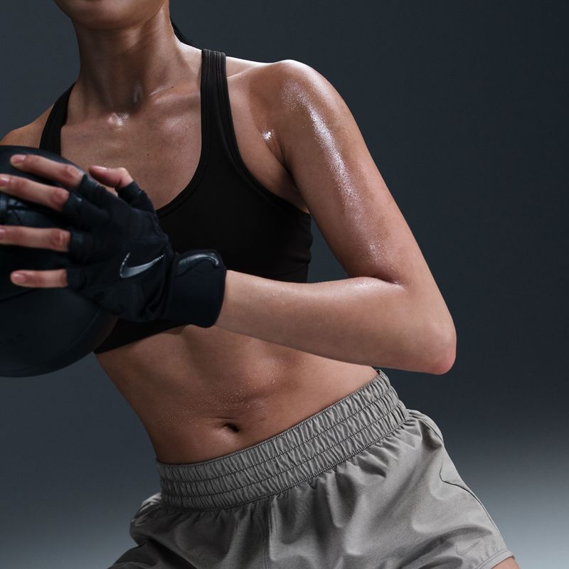 Women's shorts Nike One Dri-Fit 3" smoke grey/heather 8