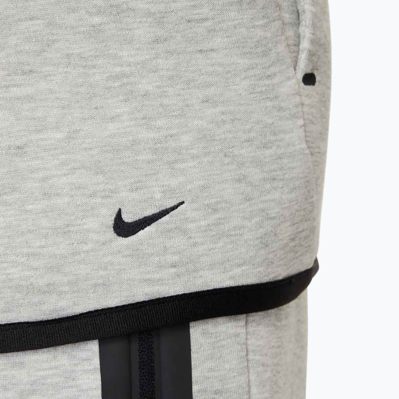 Children's sweatshirt Nike Sportswear Tech Fleece Full-Zip dark grey heather/black/black 8