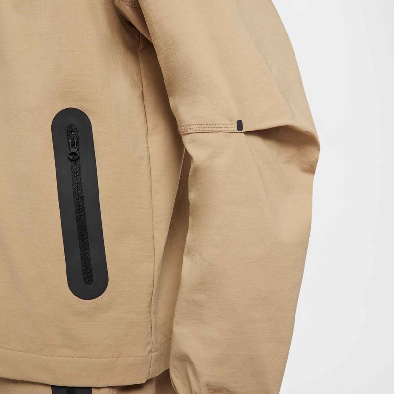 Nike Tech Woven children's jacket parachute beige/parachute beige/black 6