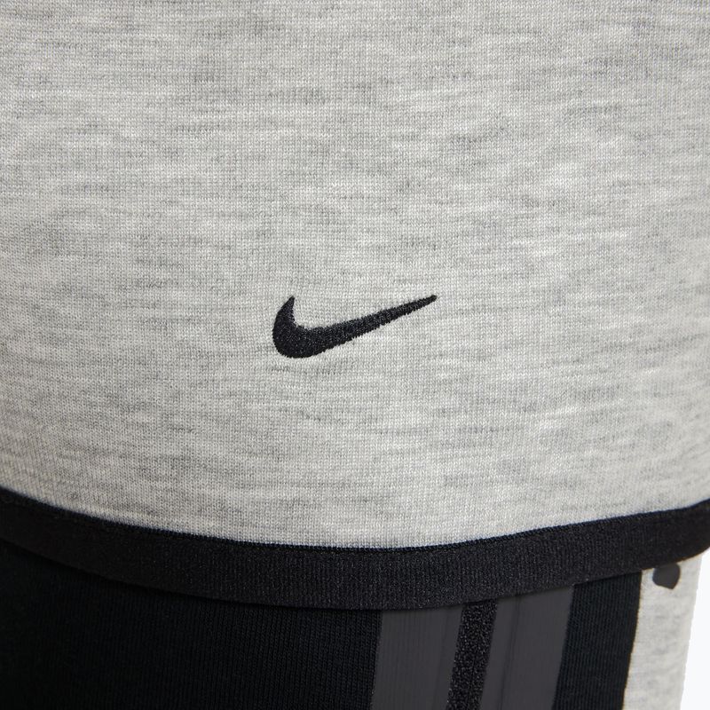 Children's sweatshirt Nike Sportswear Tech Fleece Full Zip dark grey heather/black/black/black 8