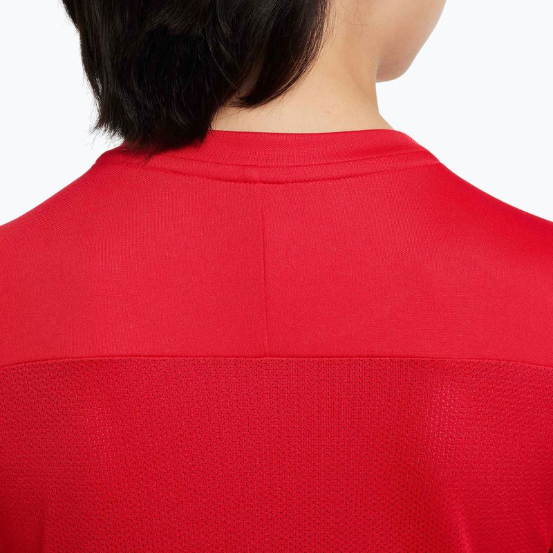 Children's football T-shirt Nike Academy Dri-Fit Jr university red/university red/black 5