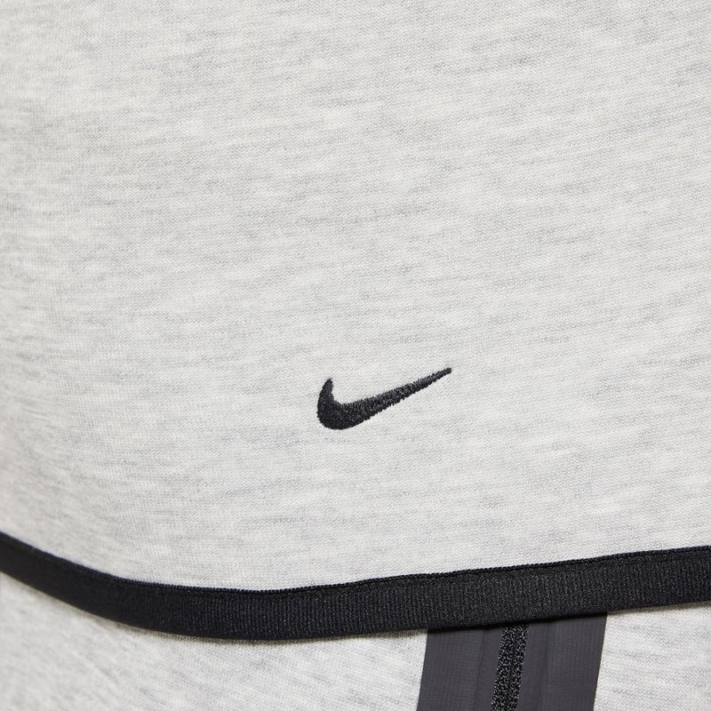 Children's sweatshirt Nike Sportswear Tech Fleece dark grey heather/black/black 8