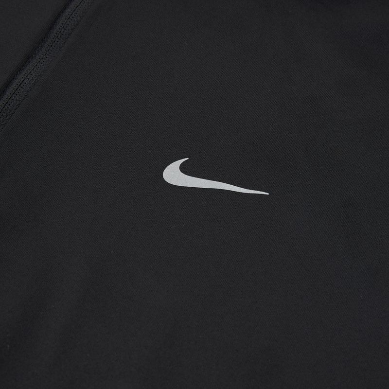 Women's running longsleeve Nike Swift Dri-FIT UV 1/4-Zip Plus Size black 8