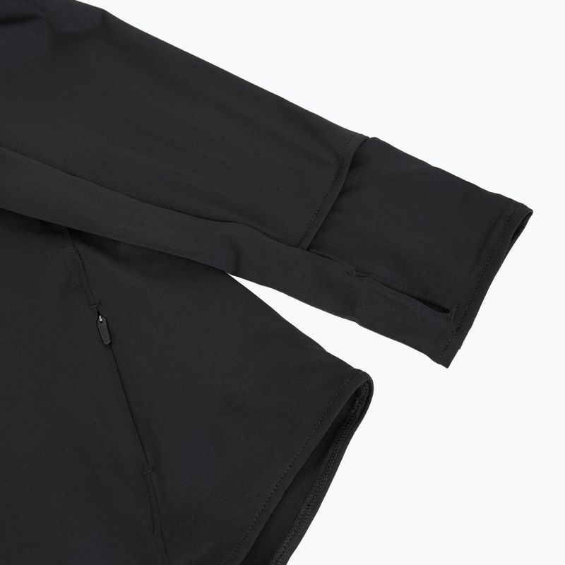 Women's running longsleeve Nike Swift Dri-FIT UV 1/4-Zip Plus Size black 9