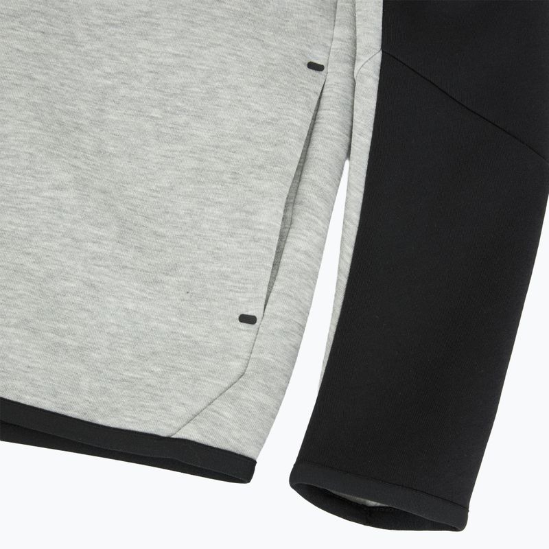 Children's sweatshirt Nike Sportswear Tech Fleece Full-Zip dark grey heather/black/black/black 8