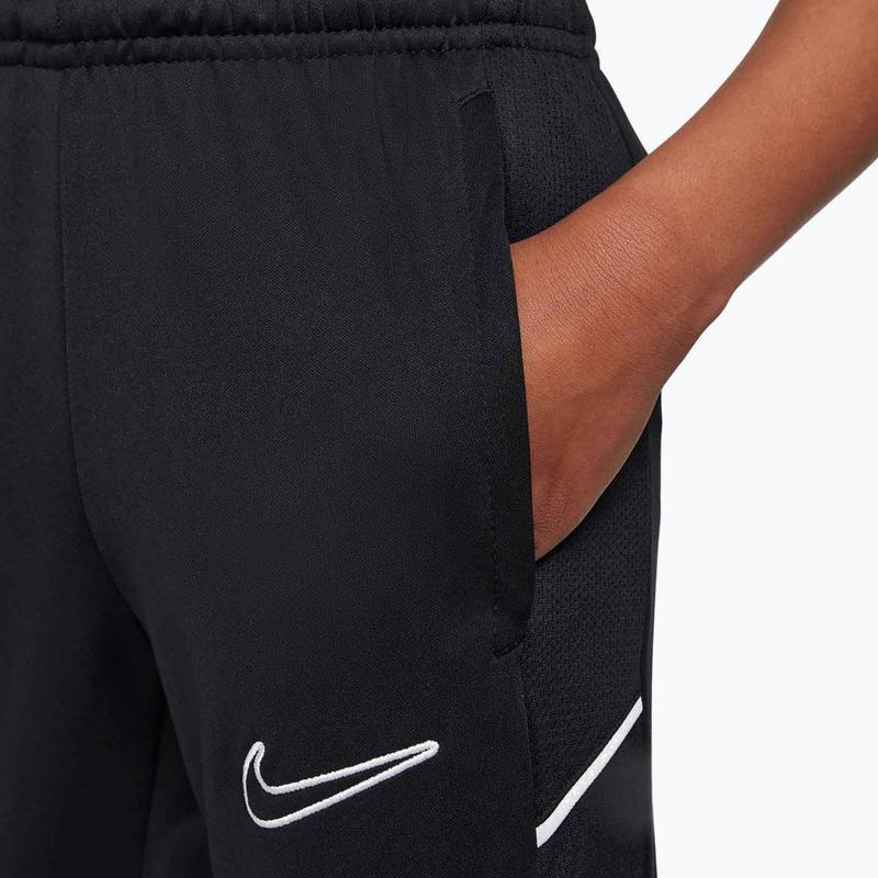 Children's trousers Nike Academy Dri-Fit Jr black/black/white 5
