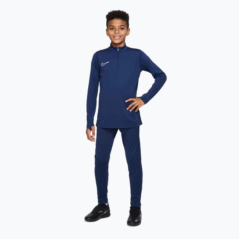 Children's trousers Nike Academy Dri-Fit Jr midnight navy/midnight navy/white 2