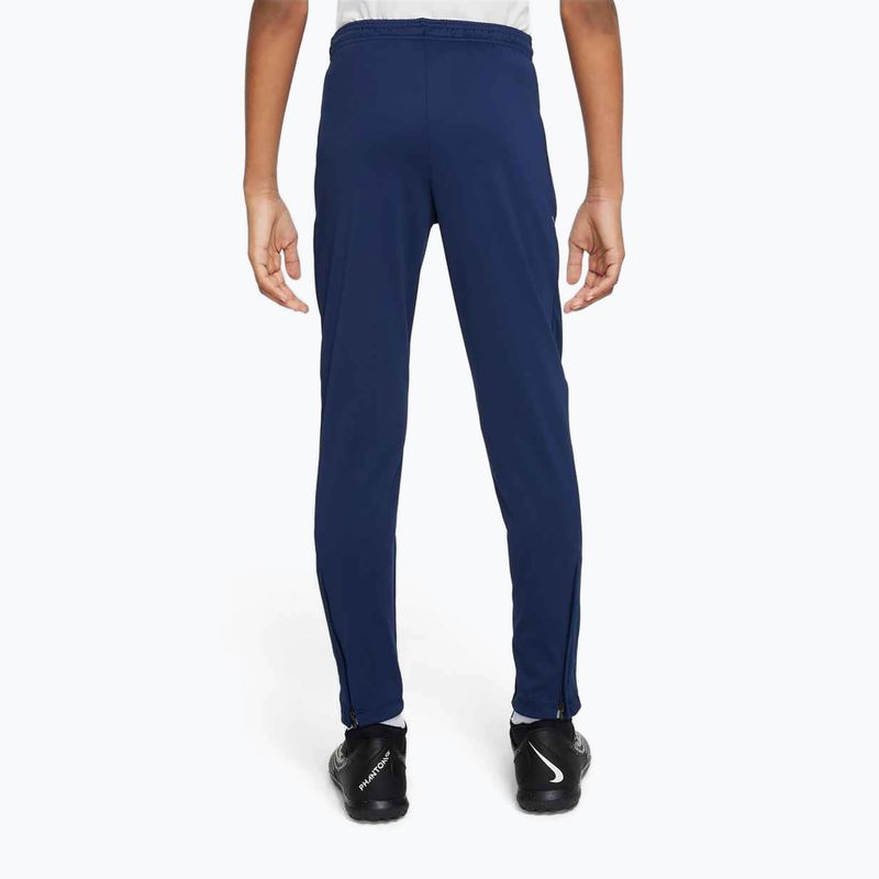 Children's trousers Nike Academy Dri-Fit Jr midnight navy/midnight navy/white 3