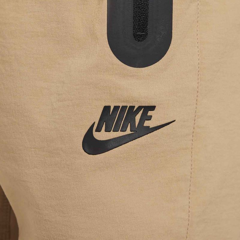 Children's trousers Nike Tech Woven parachute beige/black 7