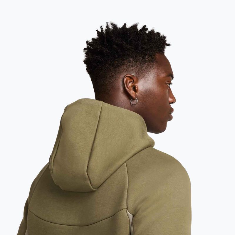 Men's sweatshirt Nike Tech Windrunner Full Zip medium olive/light army/black 5