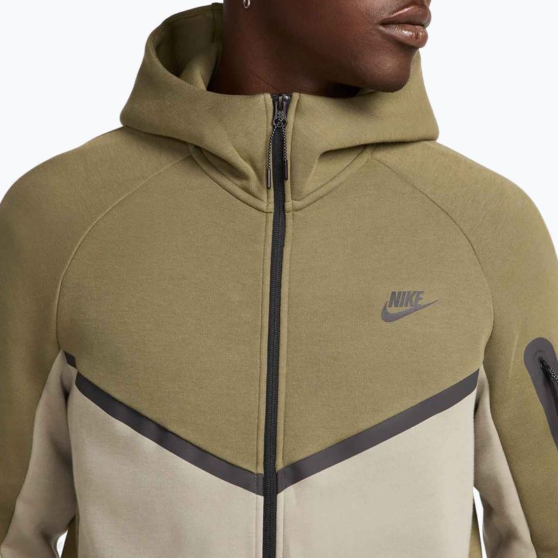 Men's sweatshirt Nike Tech Windrunner Full Zip medium olive/light army/black 6