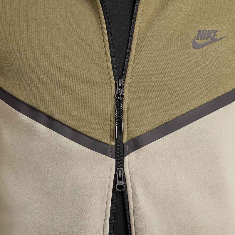 Men's sweatshirt Nike Tech Windrunner Full Zip medium olive/light army/black 7